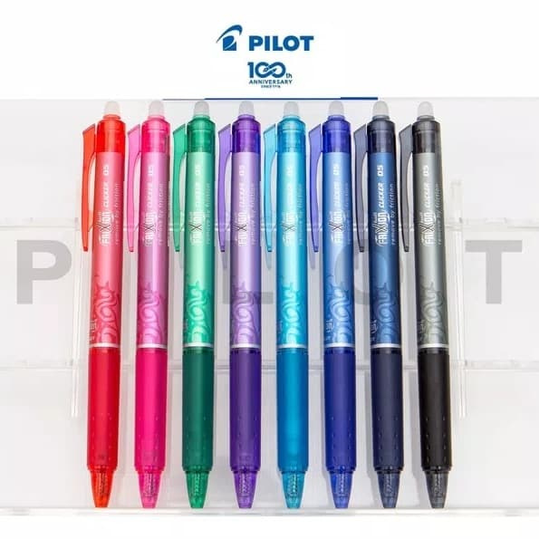 

MURAH Erasable Ballpoint pulpen Pen Pilot Frixion 0.5 / 0.7 mm clicker cetek - Hijau