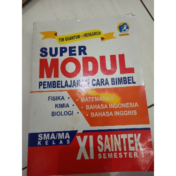 

SUPER MODUL PEMBELAJARAN CARA BIMBEL