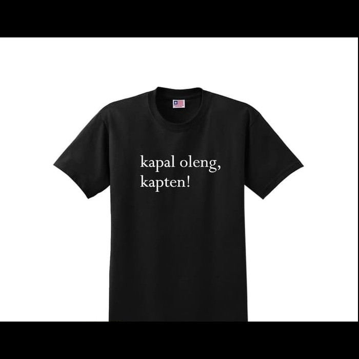 Kaos Baju Combed 30S Distro KAPAL OLENG KAPTEN polos custom indonesia