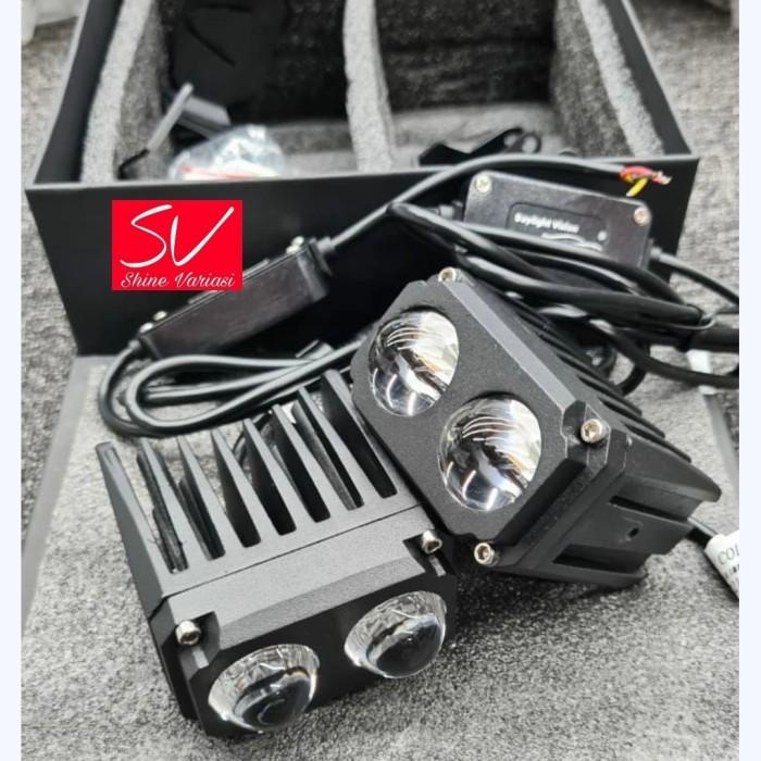

Irled | Mini Projector Led Eksternal 2 Warna Led Driving