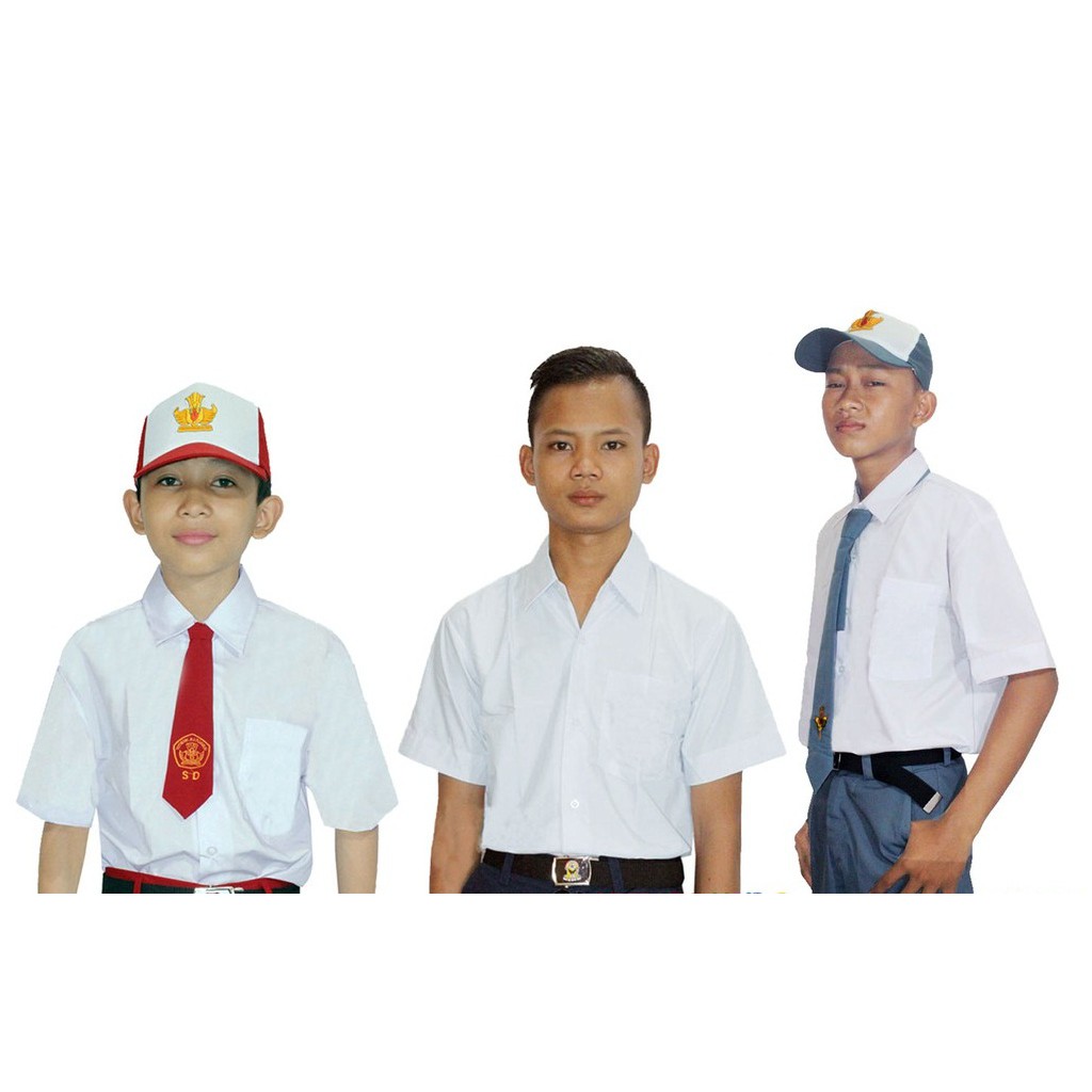 Jual Seragam Sekolah Putih Pendek Sd Smp Sma Shopee Indonesia