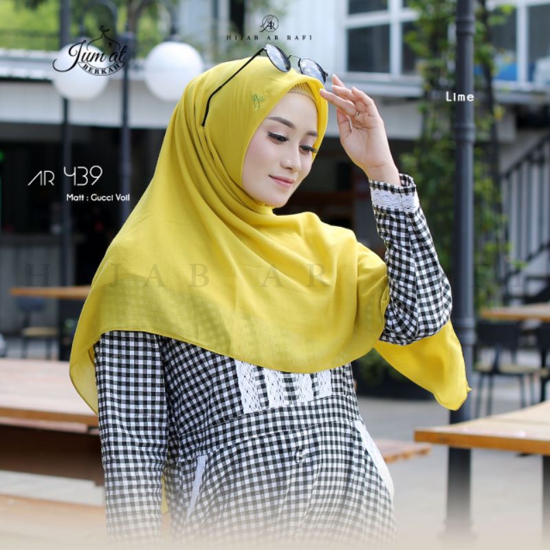 Hijab Segiempat By Ar-Rafi Kode 439