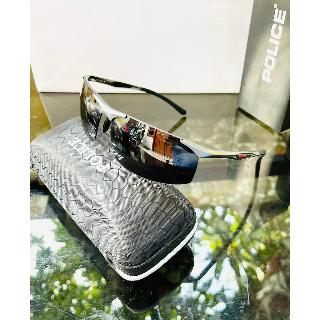 KACAMATA HITAM PRIA POLICE ZETA 1910 LENS BLACK