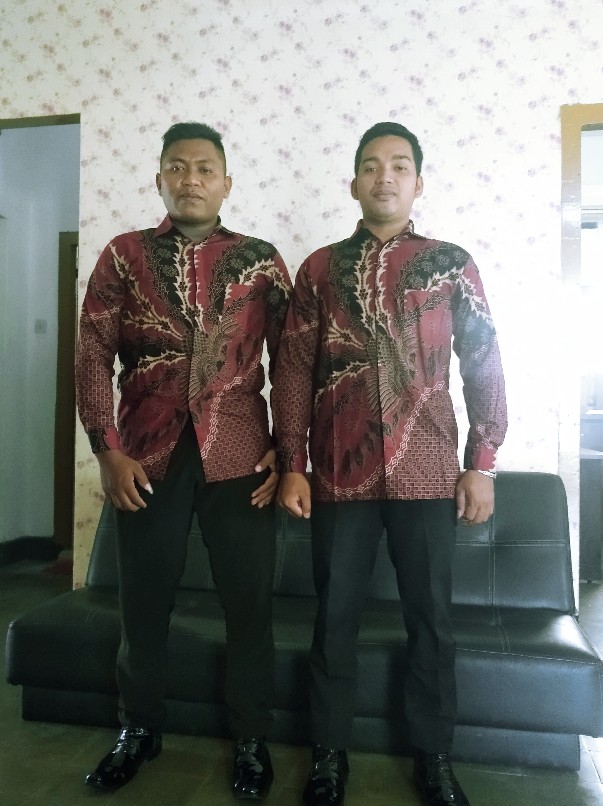 Baju Batik Pria Slimfit Big Size M L Xl Xxl Atasan Kemeja Batik Lengan Panjang Original