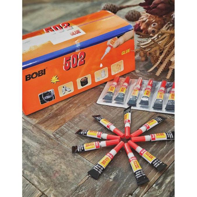 

Diskon BOBI Super Glue / Lem Super 502 (1 Renceng 10pcs) Big Sale