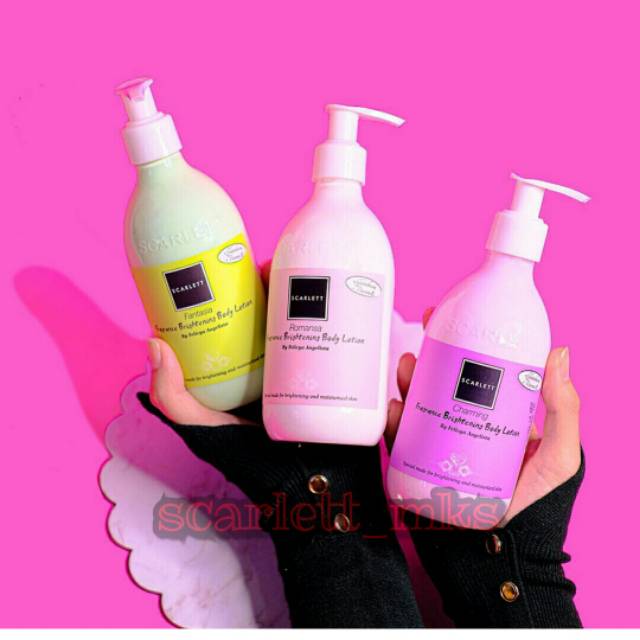 Body lotion scarlett whitening