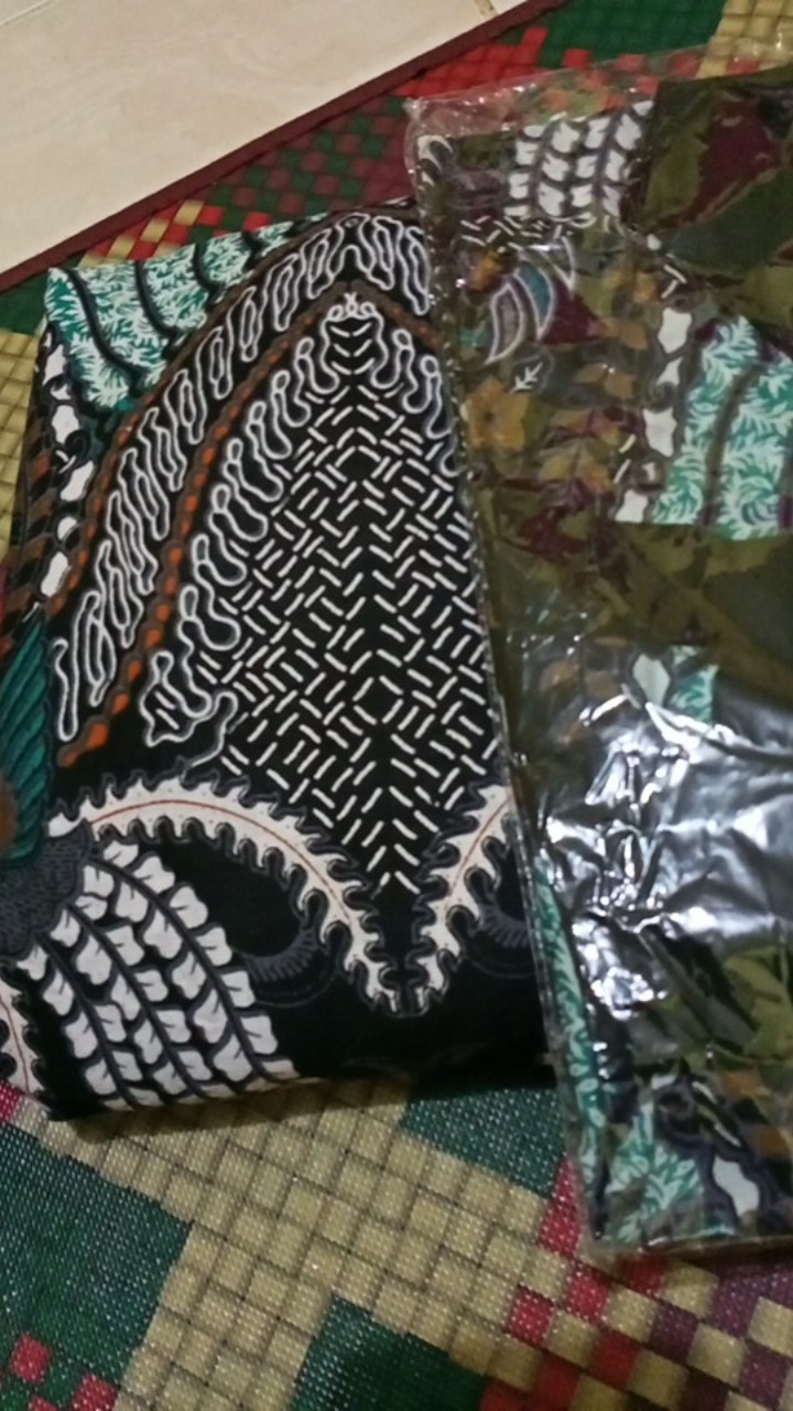 Maura Couple - Sania Ruffle Batik Couple Ori Ndoro Jowi Garansi Termurah Shopee - Batik Modern Solo