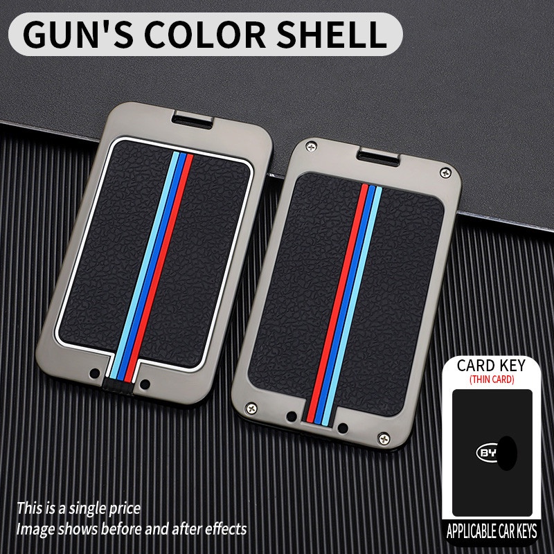 Casing Kunci Mobil Bahan Zinc Alloy Untuk BYD Song Max Yuan S7 Qin 80