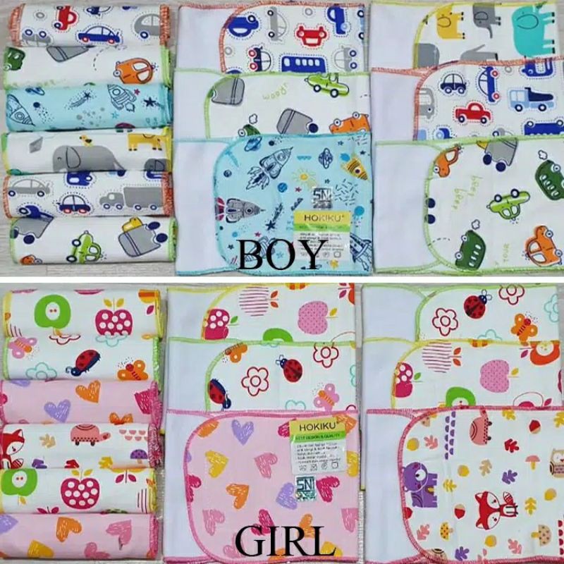 Gurita rekat MOTIF untuk bayi SNI  isi 6 pcs