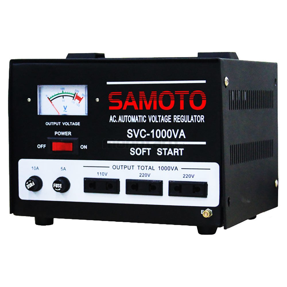 Stabilizer Single Phase SAMOTO 1000 VA