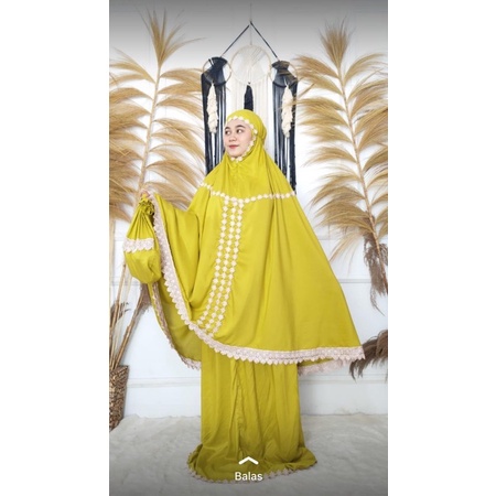 Mukena Katun / adem / mukena renda / mukena rayon / mukena mewah