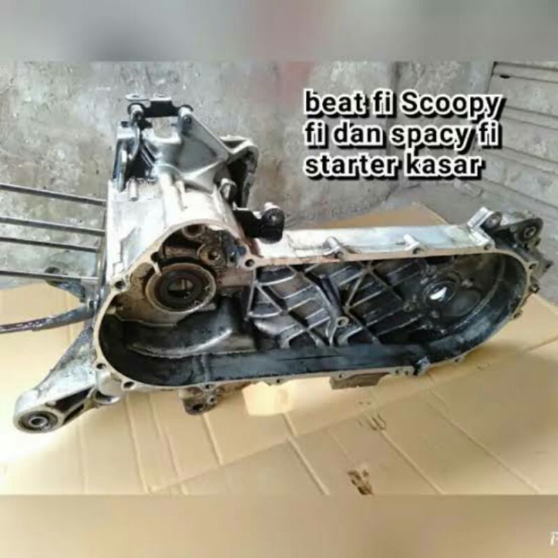 crankcase block crankcase block tengah beat fi Scoopy fi dan spacy fi all starter kasar
