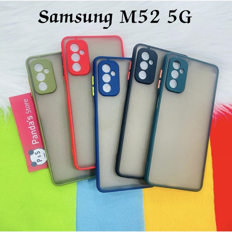 Case Samsung M52 5G My choice Original + Ring Kamera / Pelindung Kamera (PsS)