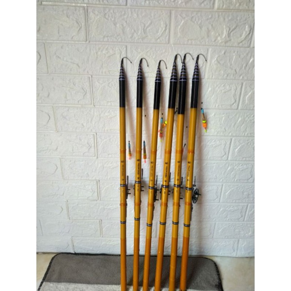 Tegek Oregon Panda panjang 360 ,450 ,540 Set Kolong Komplit Tinggal Pakai