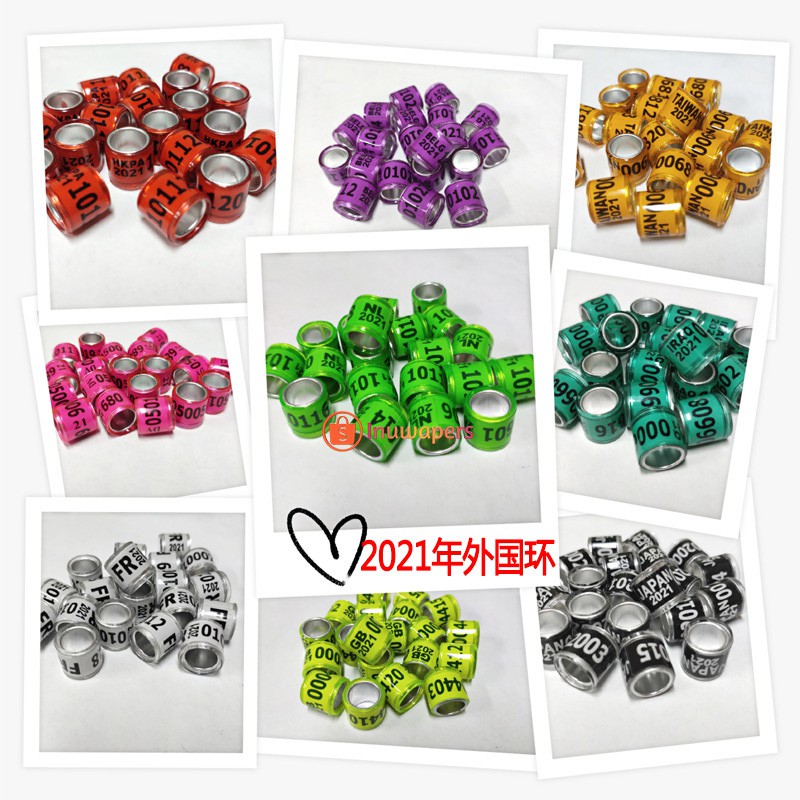 RING MERPATI IMPORT 2023 PIGEON RING LUAR NEGERI