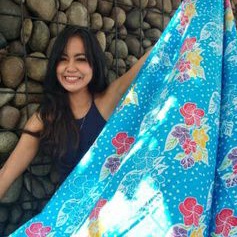 KAIN BATIK WANITA KAIN METERAN BATIK CAP KAIN BATIK SERAGAM LATAR BIRU BATIK LESMANA SOLO