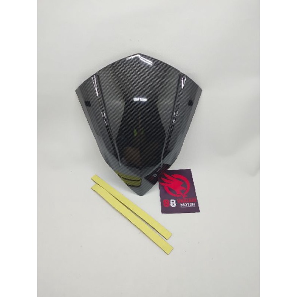 Visor Vario LED 150 - 125 Karbon 2015 / 2017 - Visor Carbon Vario 150 dan 125 LED