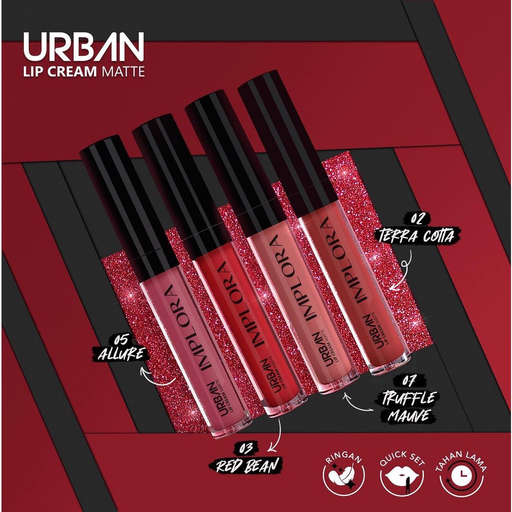 IMPLORA GROSIR Lip Cream 1 Lusin isi 12 pcs