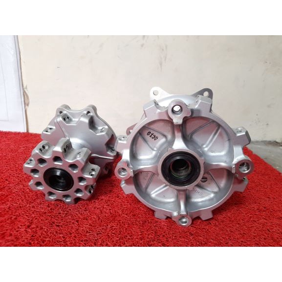 {duniastore} TROMOL SET DEPAN BELAKANG ORIGINAL COPOTAN MOTOR CRF 150 L Berkualitas