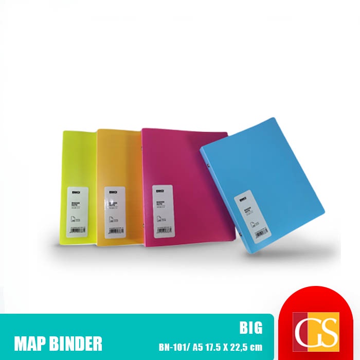 

Binder file / Map Binder / Ring File / Buku Binder A5 BIG BN-101 Kecil