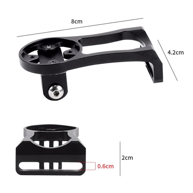 Barfly Bracket Holder Speedometer Garmin Bryton Xoss G + Cateye igsport Lampu Kamera Aluminium Alloy