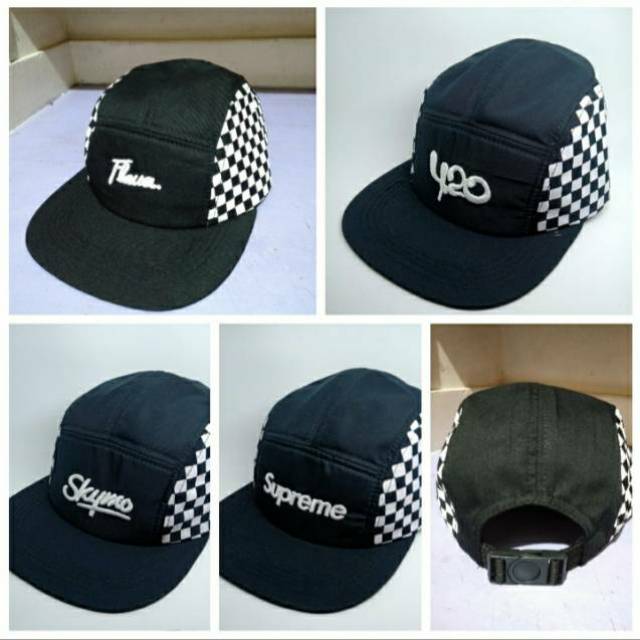 Topi snapback 5 panel topi hip-hop Topi Catur Bonge