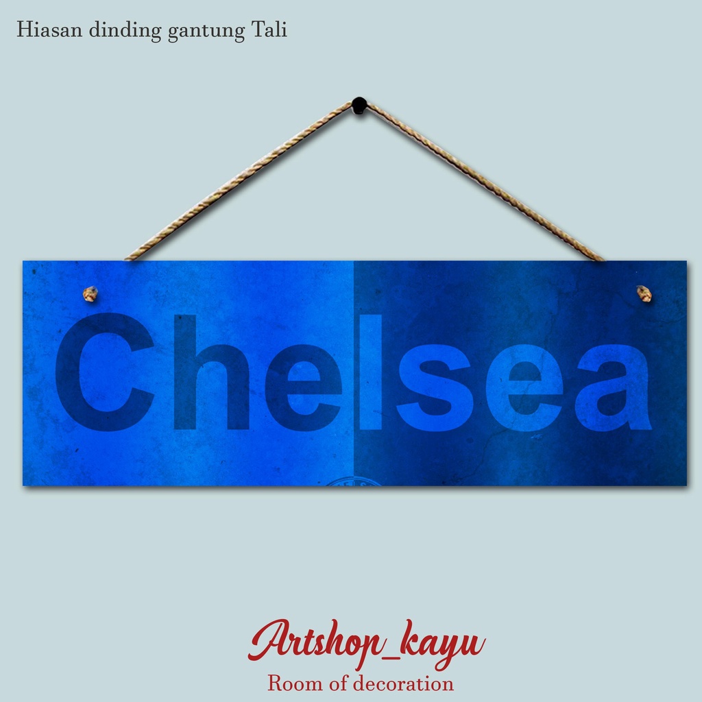 Hiasan dinding Hiasan pintu pajangan pintu shabby walldecor poster kayu. pajangan rumah dekorasi CHELSEA