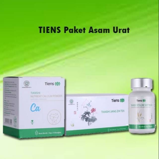 OBAT ASAM URAT TERAMPUH KAPSUL TIENS