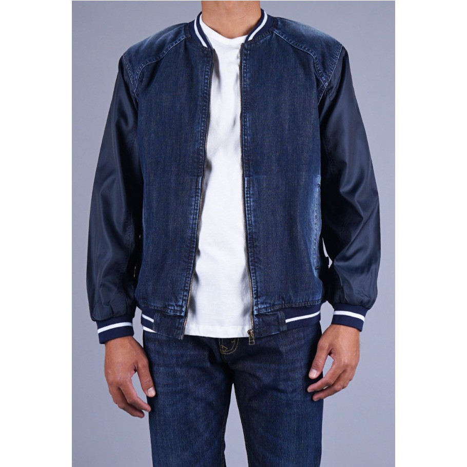 Jaket bomber jeans MJF128