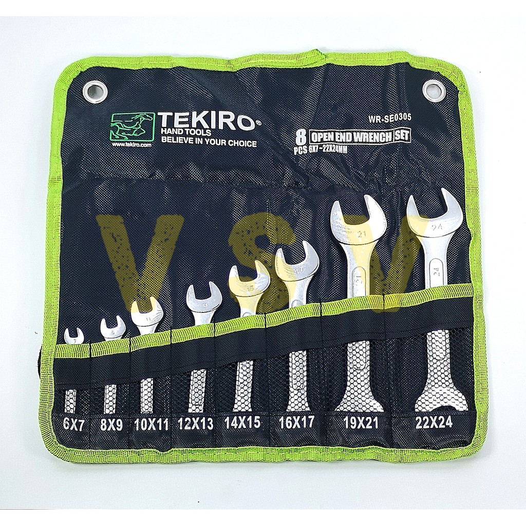 Tekiro KUNCI PAS set 8 pcs 6-24 mm / kunci pas set 6-24 mm 8 pcs Tekiro