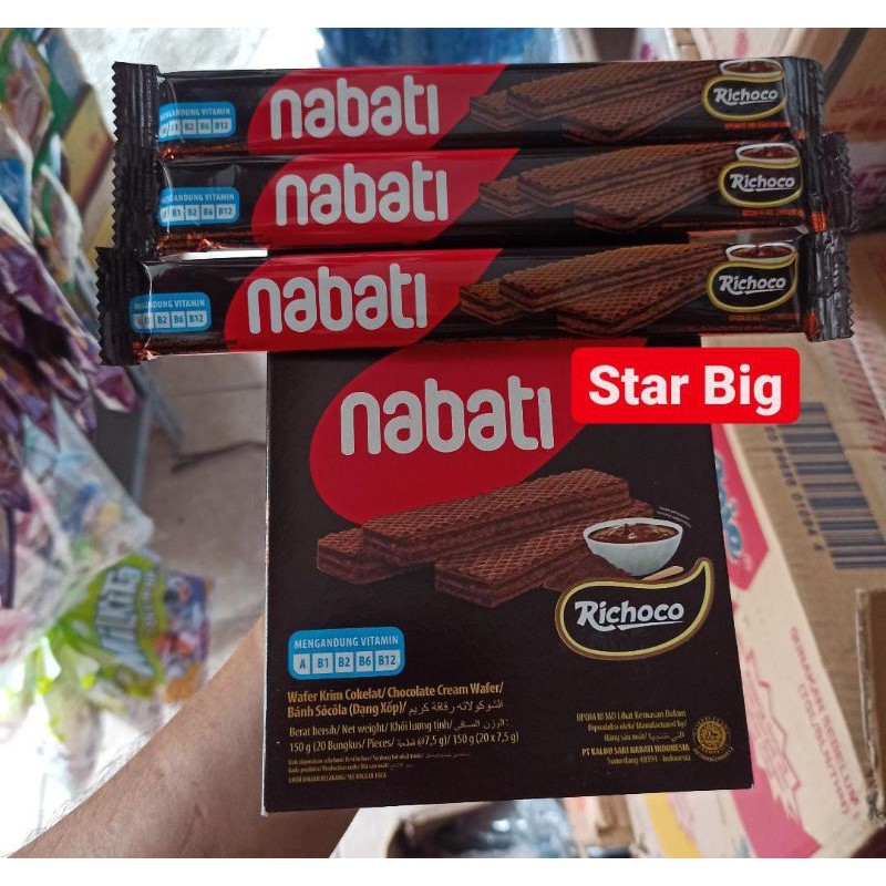 

Nabati Wafer Richoco Wafer Coklat