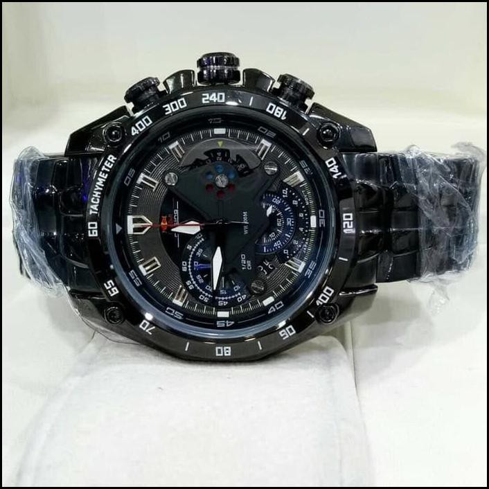 Jam Tangan Casio Edifice Redbull Full Black Original Bm