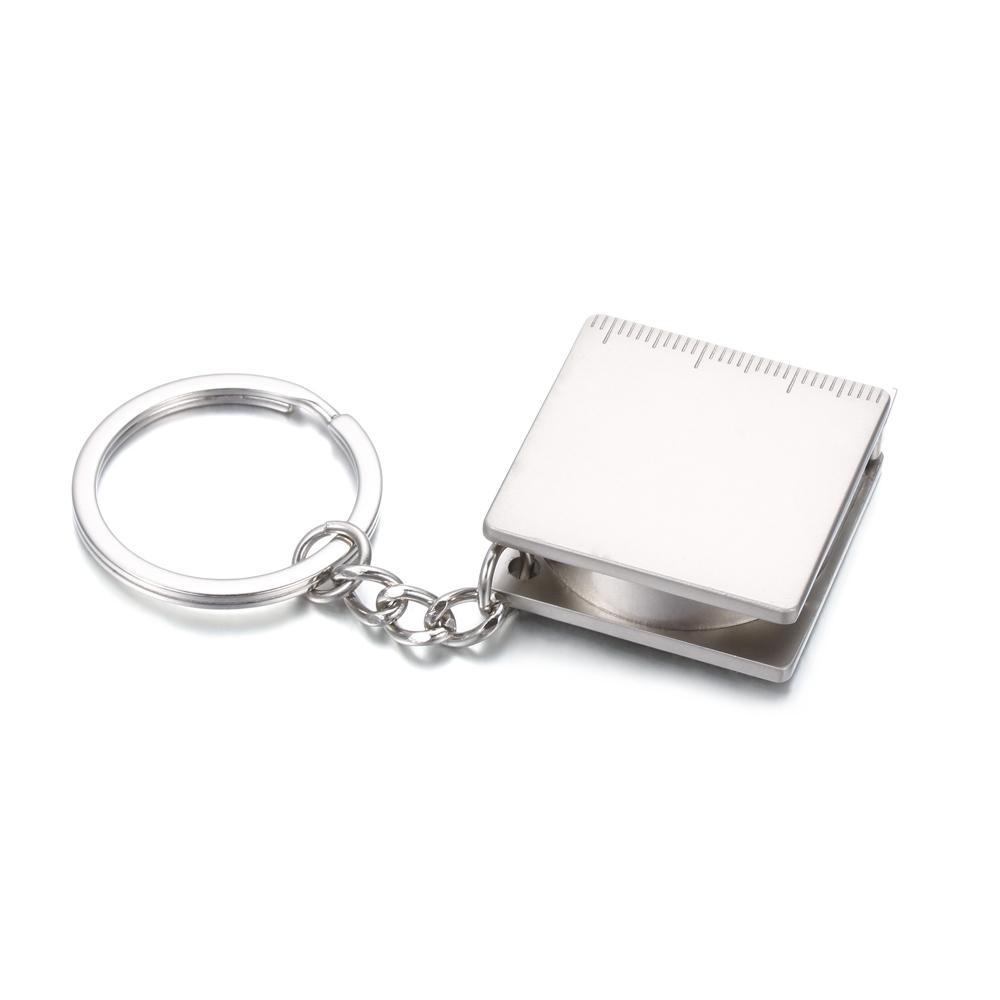 Preva Tape Measures Keyring Gantungan Kunci Alat Ukur Stainless Steel