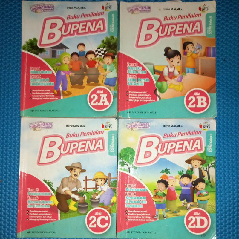 

BUPENA KELAS 2 A, B, C, D ORIGINAL (BEKAS)