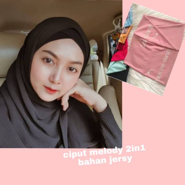 Ciput melody /iner turki silang/Ciput silang