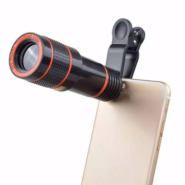 Teleskop Handphone 8 x Telephoto Magnified Zoom / Teropong Premium