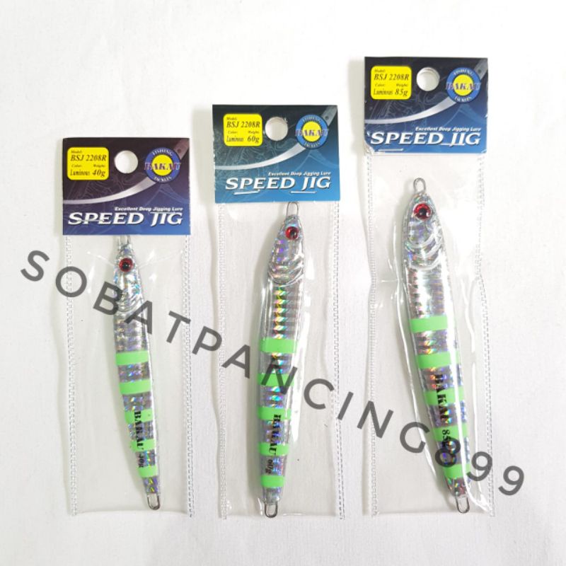 umpan jig bakau 40g 60g 85g SPEED JIG
