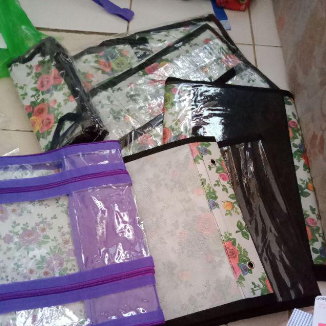 Promo Murah Paket 6in1 Rak Gantung Motif Bunga Nonresleting(raktas,sepatu,hbk1,hbk2,underwear,jilbab