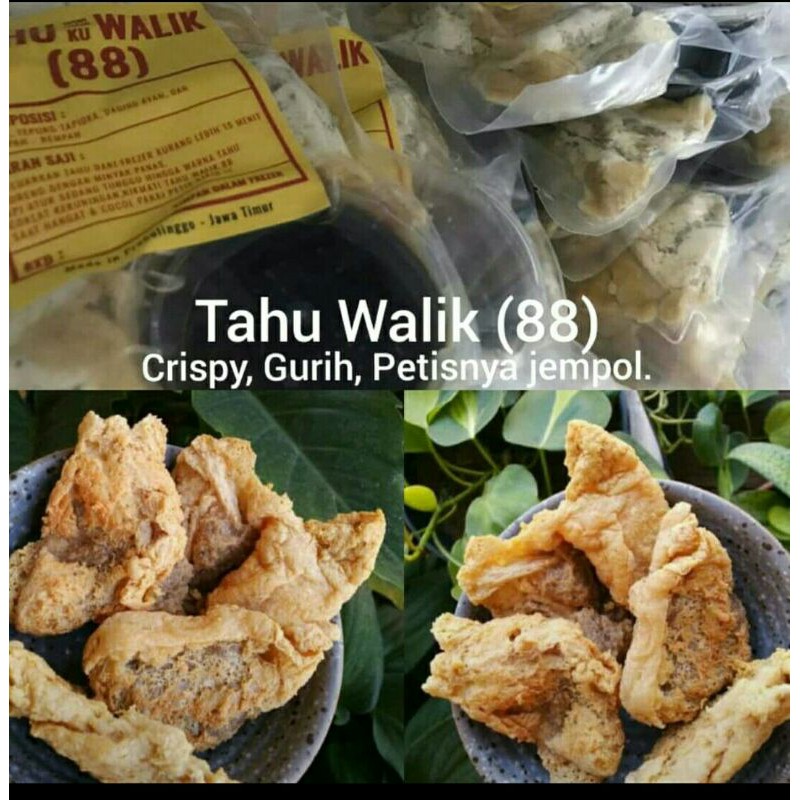 

Tahu walik88 + petis/sambel