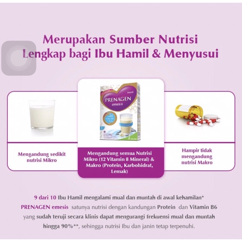 Prenagen emesis 200 gram ( susu nutrisi khusus ibu hamil mual muntah )