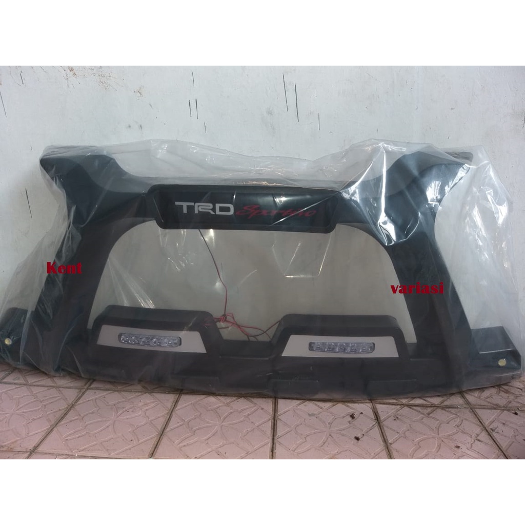 Tanduk Depan Bumper Depan Model Luxury Led Mobil Calya Sigra