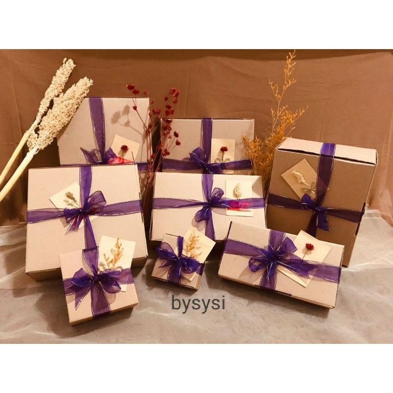 

box hampers// packing tambahan //box tambahan