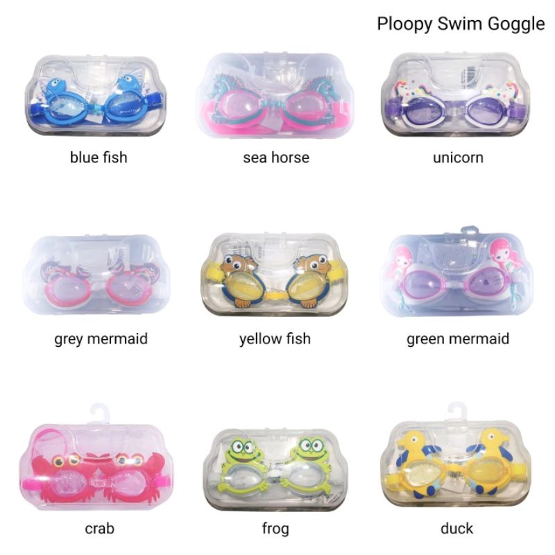 Ploopy Swim Goggle untuk Anak Kids Kacamata Renang