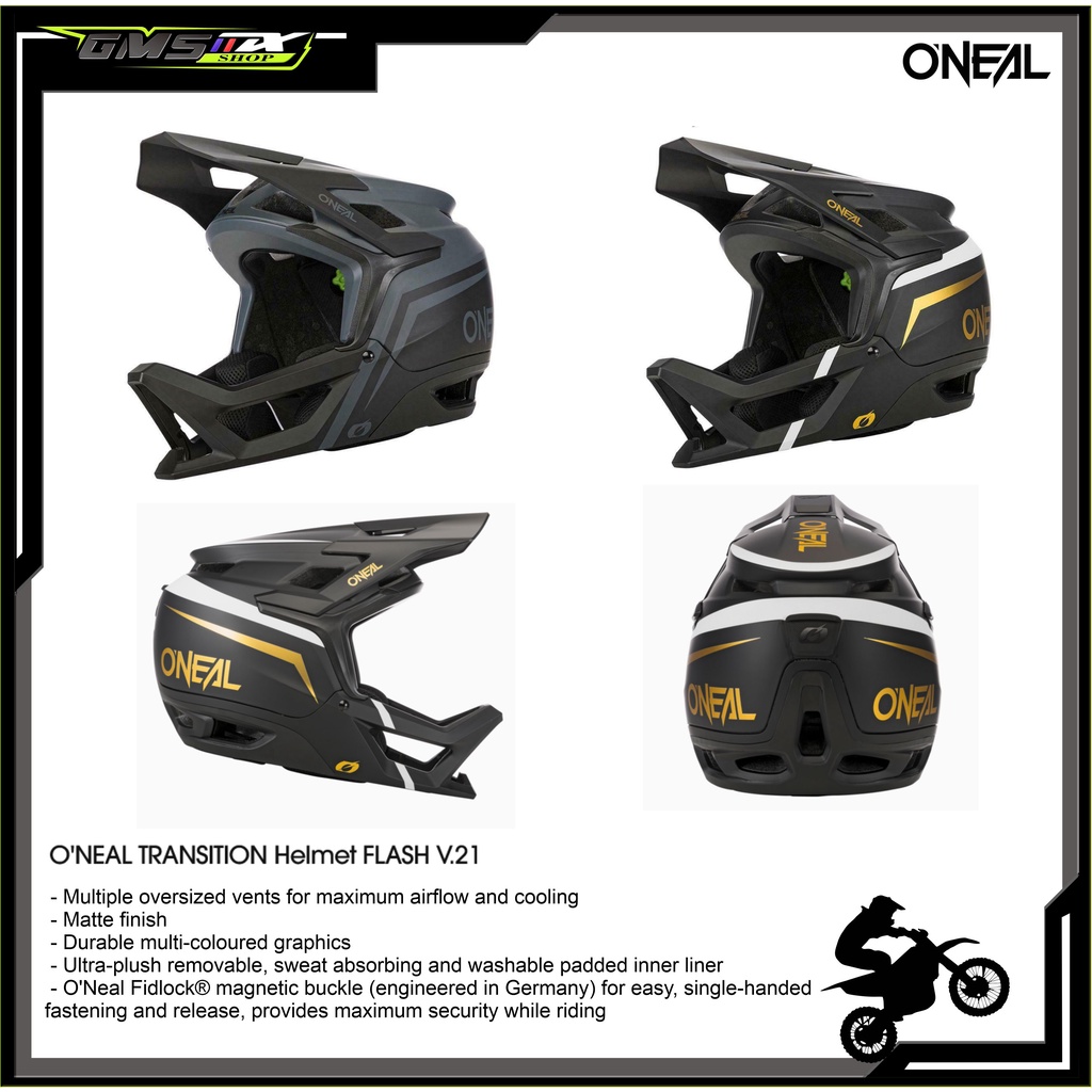 HELM MTB ONEAL TRANSITION . HELM DOWMHILL ONEAL