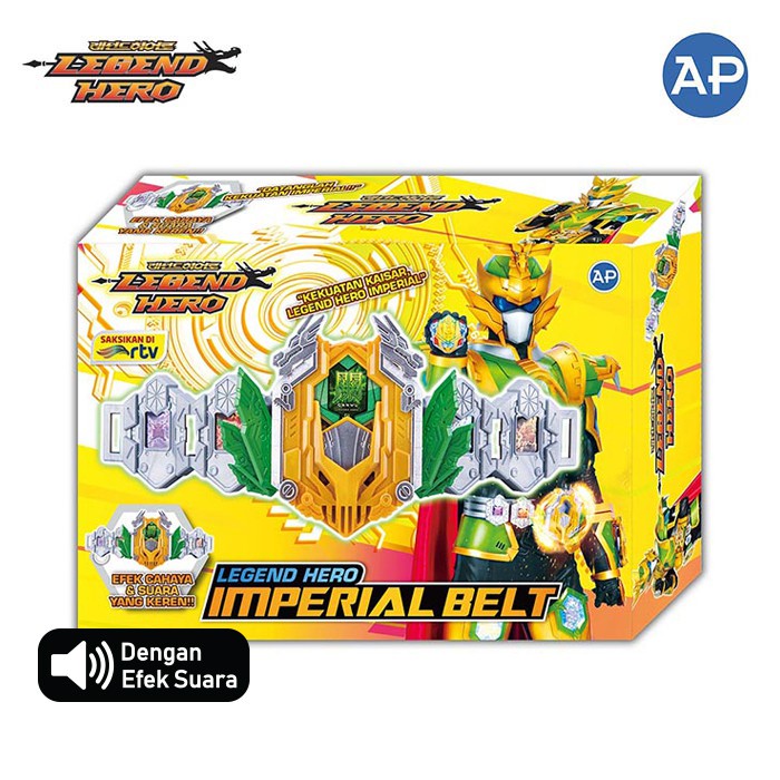 LEGEND HERO IMPERIAL BELT ORIGINAL MAINAN LEGEND HERO MAINAN PERAN