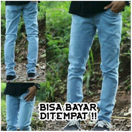 celana pants celana pria panjang jeans long pants jeans celana panjang stretch ngaret karet
