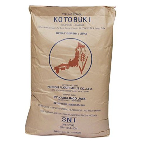 

Tepung Jepang Kotobuki Wheat Flour 1 Kg Protein Rendah