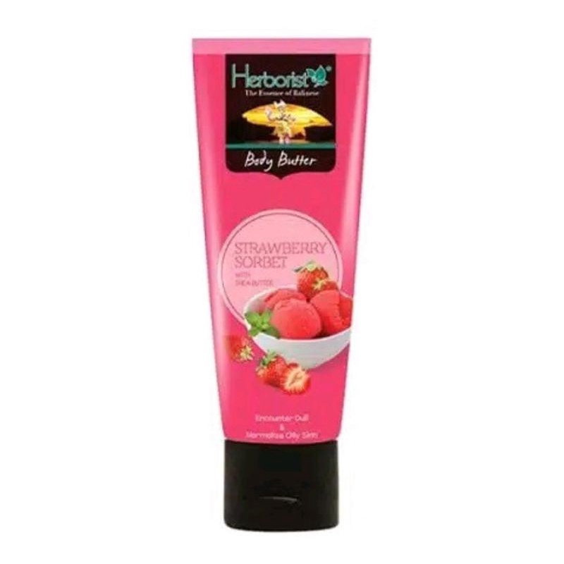 HERBORIST Body Butter 80gr Tube | Herborist Body Butter with Shea Butter