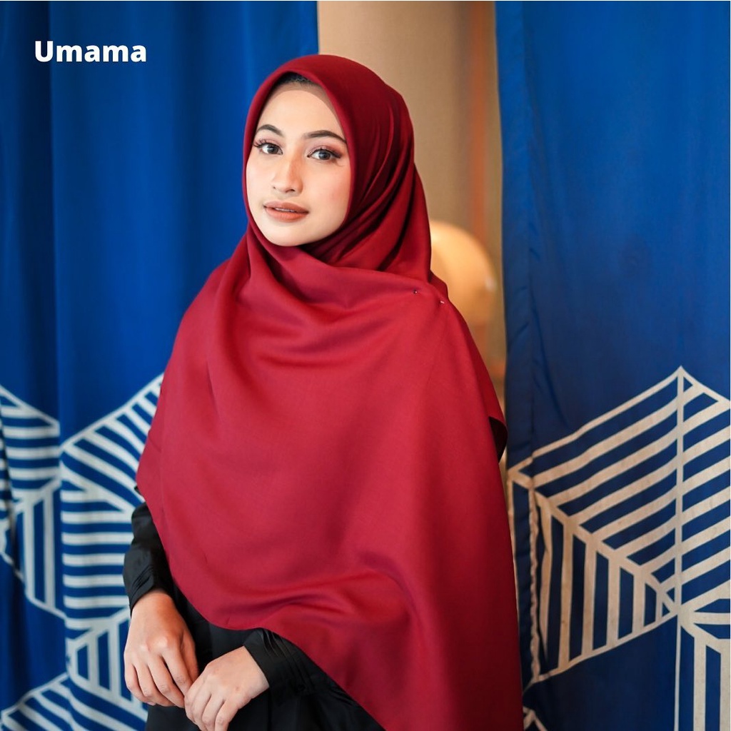 JILBAB SYAR'I VOAL UMAMA POUCH 130 X 130 BASIC LC, SYARI HIJAB SEGIEMPAT