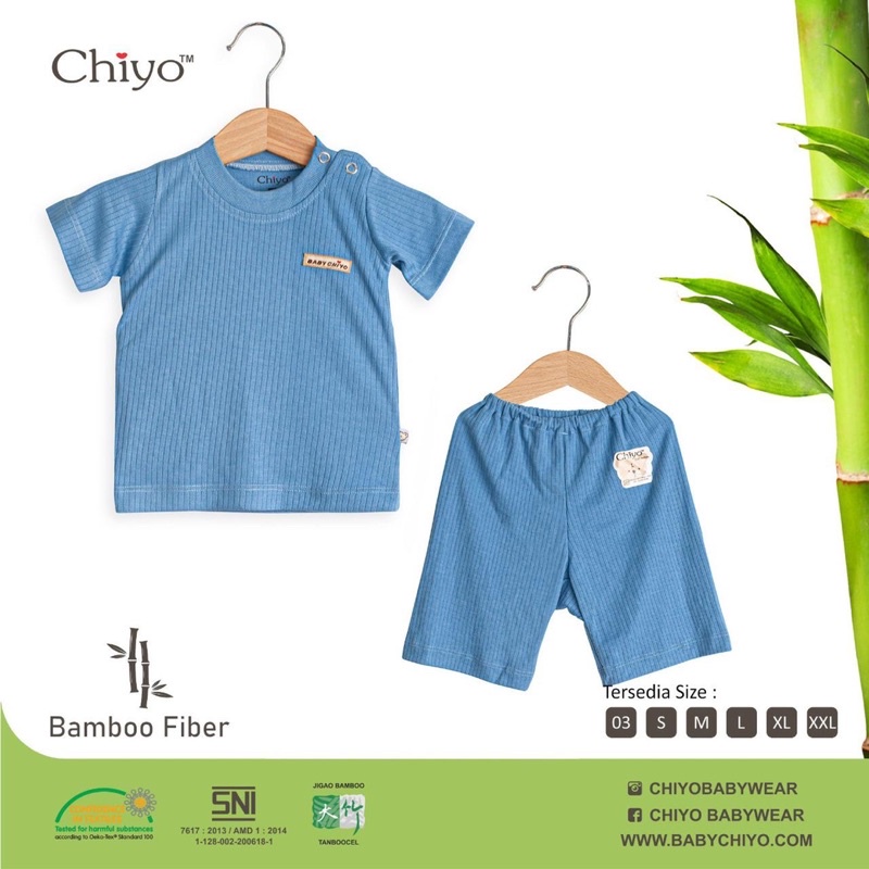 CHIYO  BABY STELAN BAMBOO PENDEK PENDEK XL -XXL